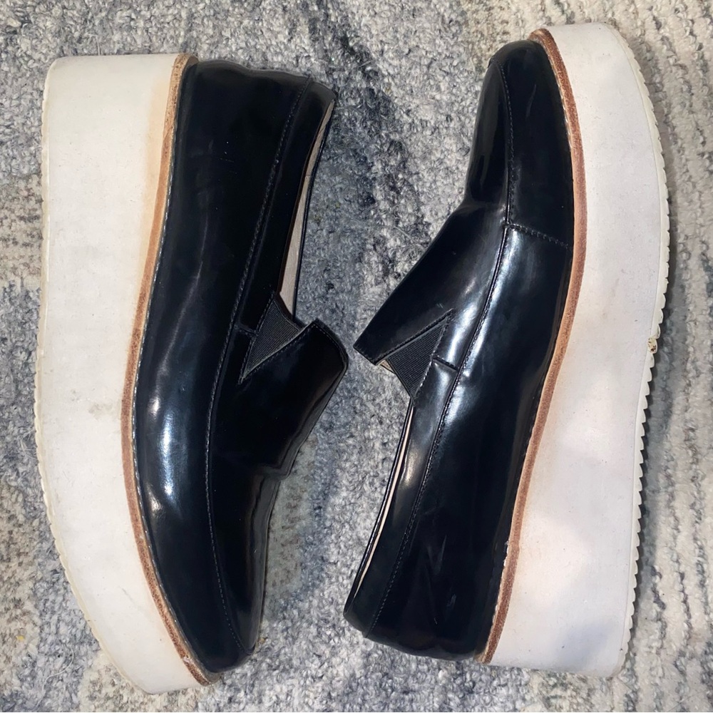 SOL SANA Patent Platform Loafers